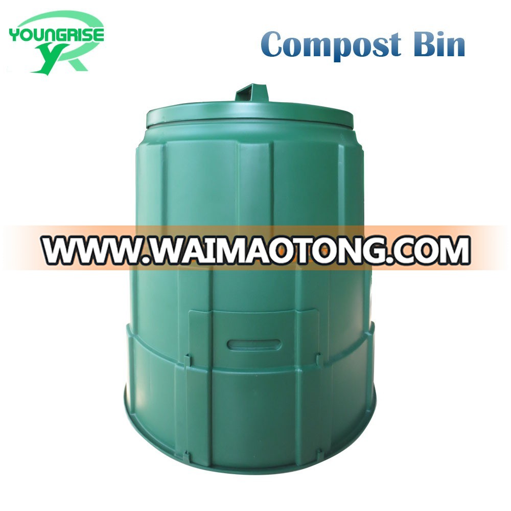 130L durable outdoor plastic Compost Bins for manure